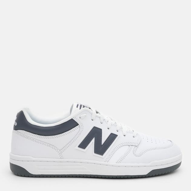 New Balance Чоловічі кеди низькі  480 BB480LWE 44 (10US) 28 см Біло-чорні (197966507701) - зображення 1