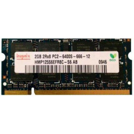   SK hynix 2 GB SO-DIMM DDR2 800 MHz (HMP125S6EFR8C-S6)