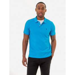   U.S. Polo Assn Поло довге чоловіче  11C581-3O00A(DOWNTOWN BLUE) XXL Синє