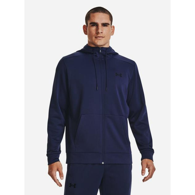 Under Armour Толстовка  Fleece Fz Hoodie 1373357-410 S (195253822322) - зображення 1