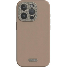   Moshi Napa Slim Hardshell Case for iPhone 15 Pro - Woodsmoke Brown (99MO231107)