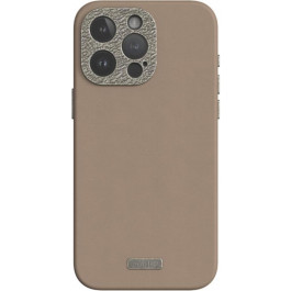   Moshi Napa Slim Hardshell Case for iPhone 15 Pro Max - Woodsmoke Brown (99MO231108)