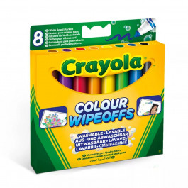   Crayola Набор фломастеров для сухого стирания (washable), 8 шт  256254.012