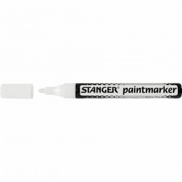   Stanger Маркер перманентный Stanger 2-4 мм Paint белый MARKER-PER-ST-M400-W