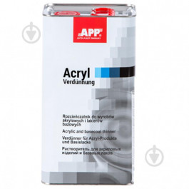   Auto-Plast Produkt (APP) Розчинник іржі APP Acryl Verdunnung 5000 мл