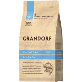   Grandorf Adult Indoor White fish & Brown Rise 2 кг (5407007851263)