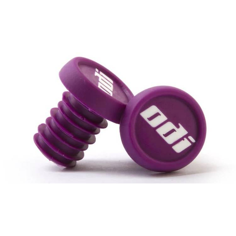 ODI Баренди  BMX 2-Color Push-In Plugs Packaged Purple - зображення 1