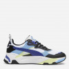 PUMA Чоловічі кросівки  Trinity 38928935 40.5 (7UK) 26 см  White-Lapis Lazuli- Black-Team Light Blue (406 - зображення 1