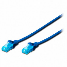   Digitus UTP Cat.5e AWG 26/7 CCA PVC 3m Blue (DK-1512-030/B)