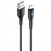 USAMS US-SJ425 USB Type-A to Lightning 1.2m Black (SJ425USB01) - зображення 1