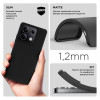 ArmorStandart Matte Slim Fit Black для Xiaomi Redmi Note 13 5G (ARM71892) - зображення 3