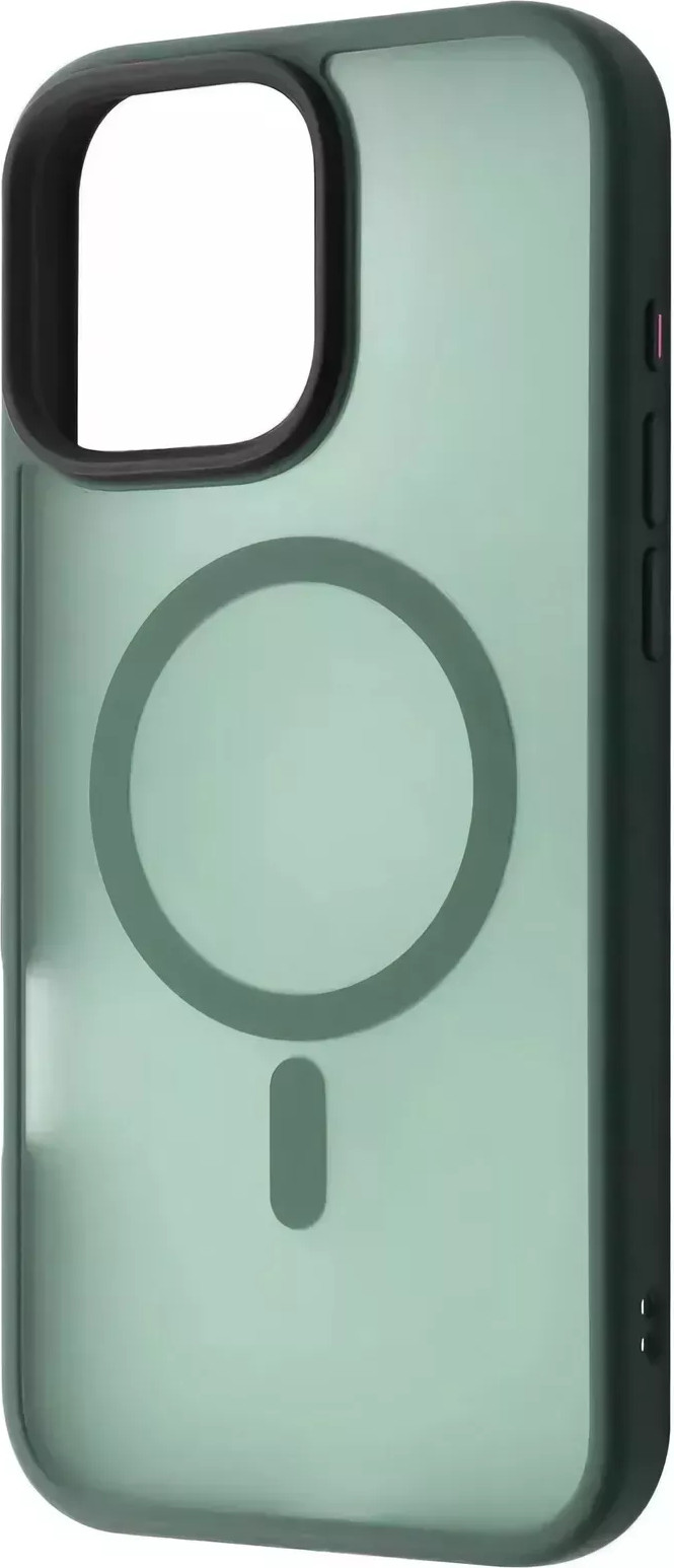 WAVE Matte Insane Magnetic Ring with MagSafe для Apple iPhone 16 Pro Green - зображення 1