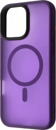   WAVE Matte Insane Magnetic Ring with MagSafe для Apple iPhone 16 Pro Deep Purple