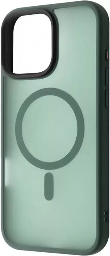 WAVE Matte Insane Magnetic Ring with MagSafe для Apple iPhone 16 Pro Max Green - зображення 1