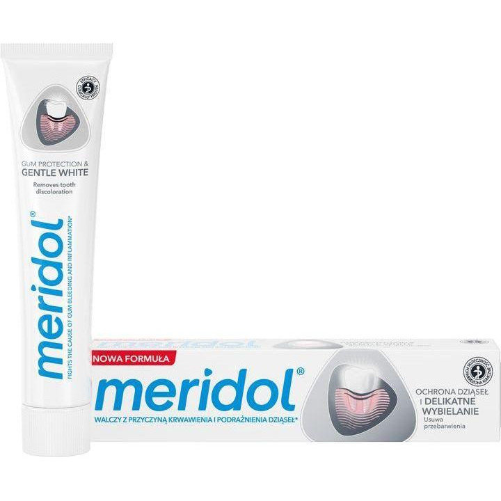 Meridol Gentle White зубная паста, 75 мл (8718951263437) - зображення 1