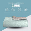 IDEIA Покрывало  Стиль Cube Мята / Светло-серое 140х210 см (4820227283026) - зображення 2