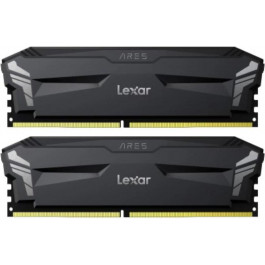   Lexar 16 GB (2x8GB) DDR4 3600 MHz Ares Matt Black (LD4BU008G-R3600GD0A)