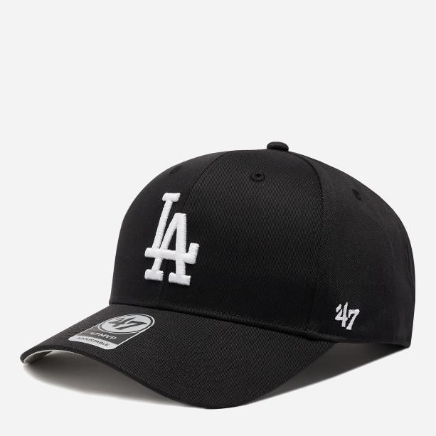 47 Brand Кепка  Los Angeles Dodgers Raised Bas Black B-RAC12CTP-BKA MISC - зображення 1