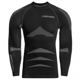   FreeNord Термоактивна футболка  EnergyTech Long Sleeve - Black/Grey XXL