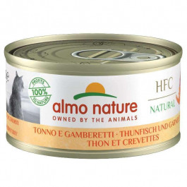   Almo Nature HFC Natural Adult Cat Tuna Shrimp 70 г (8001154007572)