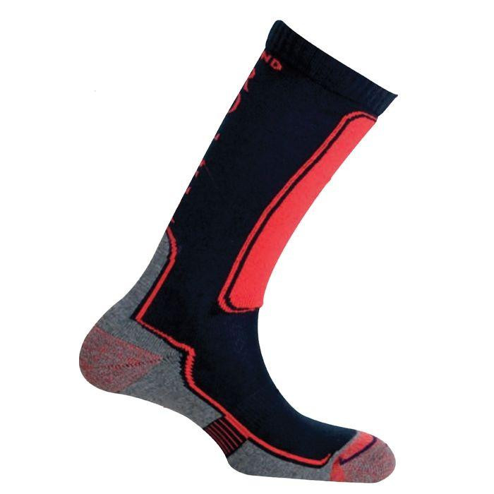 Mund Шкарпетки  NORDIC BLADING/ROLLER Black/Red, L (8424752161031) - зображення 1