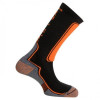 Mund Шкарпетки  NORDIC BLADING/ROLLER Black/Orange, S (8424752163028) - зображення 1