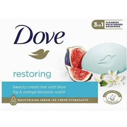 Dove Крем-мило  Інжир та пелюстки апельсина 90г - зображення 1