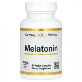   California Gold Nutrition Melatonin 3 mg 90 капсул