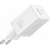 Baseus Cube Fast Charger C+U 30W White (P10111404213-00) - зображення 1