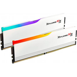   G.Skill 64 GB (2x32GB) DDR5 6000 MHz Ripjaws M5 RGB White (F5-6000J3238G32GX2-RM5RW)