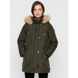   Vero Moda Парка демісезонна з хутром жіноча  FLAS-10214816 XS Хакі (DN5714911084282)