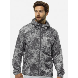   Jack Wolfskin Спортивна вітровка чоловіча  Prelight Wind Jkt M 1307861-8311 S Сіра (4064993958997)