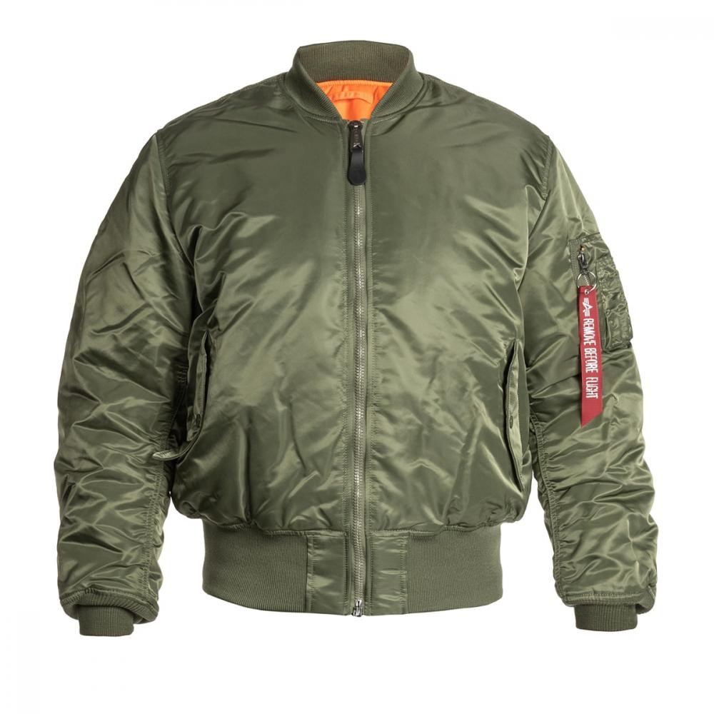 Alpha Industries Куртка  MA-1 Flyers - Sage Green XS - зображення 1