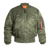 Alpha Industries Куртка  MA-1 Flyers - Sage Green L - зображення 1