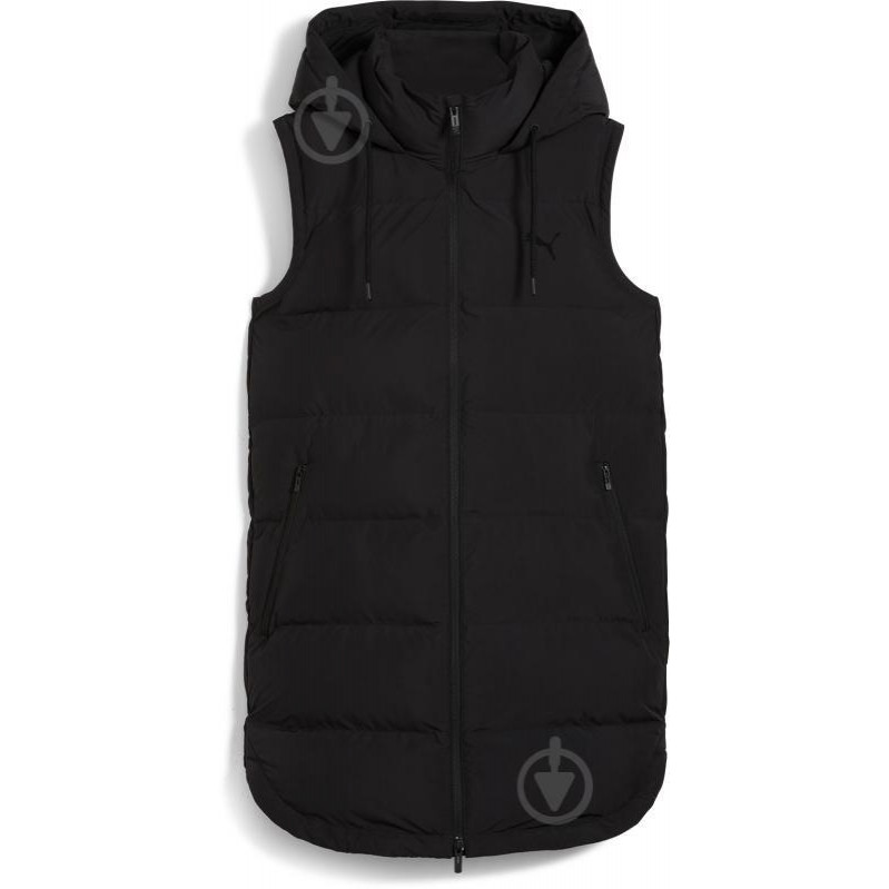 PUMA Теплий жилет подовжений жіночий  Mono Vest 62647901 S Чорний (4067981393534) - зображення 1