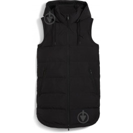   PUMA Теплий жилет подовжений жіночий  Mono Vest 62647901 S Чорний (4067981393534)