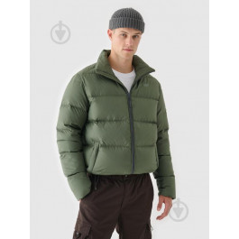   4F Пуховик зимовий чоловічий  Down Jacket M513 4FWAW24TDJAM513-44S S Хакі (5905700068822)