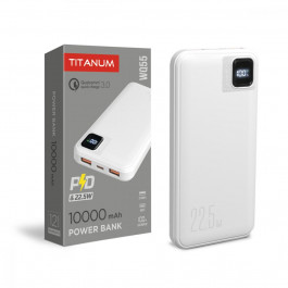   TITANUM WQ55 10000mAh White (TPB-WQ55-W)