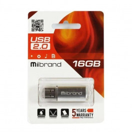   Mibrand 16 GB Cougar Silver (MI2.0/CU16P1S)