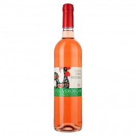   Verdegar Вино  Vinho Verde Espadeiro Rosado сухе рожеве 9.5%, 0.75 л (5601448047005)