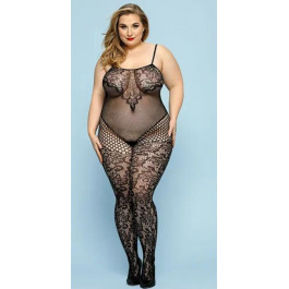   JSY Sexy Lingerie Боді комбінезон з квітковим принтом (без доступу) Maria XL/XXL