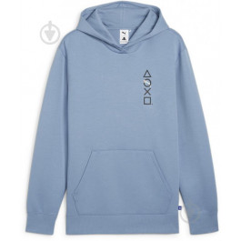   PUMA Блакитна чоловіча кофта  X PLAYSTATION Graphic Hoodie DK 624678/20