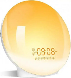    Wake-up Light з імітацією світанку і заходу, з Wi-Fi і FM-радіо (FZ05)