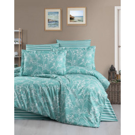 SOHO Комплект постільної білизни  двоспальний 180x215 см Charming turquoise ранфорс (1241к)