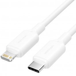   Vention USB2.0 Type-C Male to Lightning Male 3A 1м White (LAKWF)