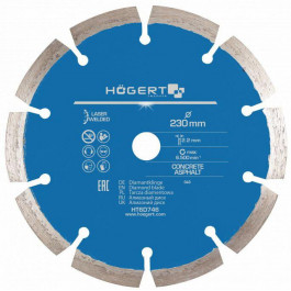   HOEGERT 230х22,2х2,2 мм (HT6D746)