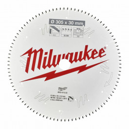   MILWAUKEE по алюминию (305x30x3 мм; 96Z) для торцовочной пилы 4932471323