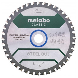   Metabo Steel Cut - Classic 165x20x40T