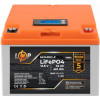 LogicPower LiFePO4 12,8V - 32 Ah 410Wh BMS 50А/25A пластик LCD (23830) - зображення 1