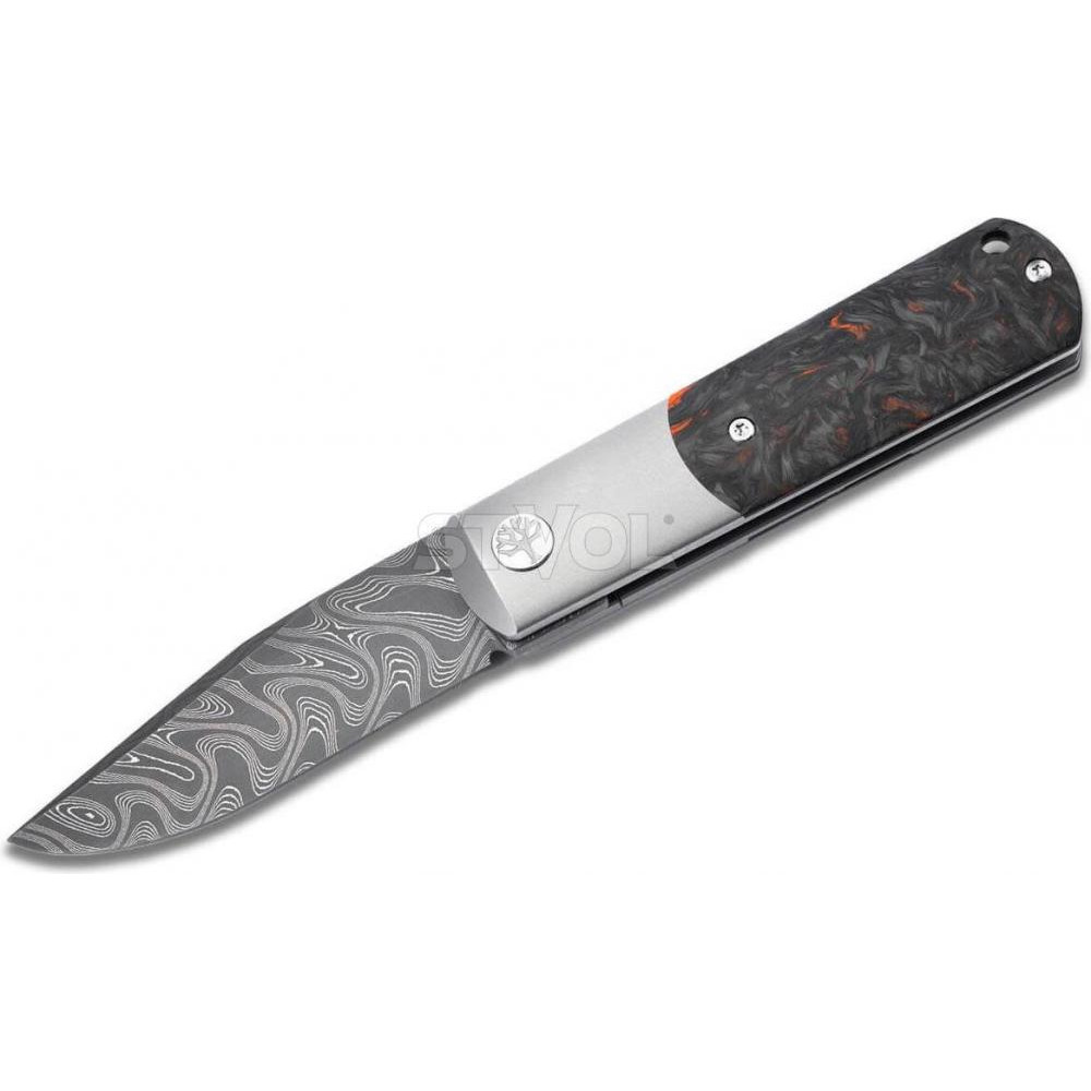 Boker Manufaktur Solingen 2024 Annual Damast Collector's Knife (1132024DAM) - зображення 1